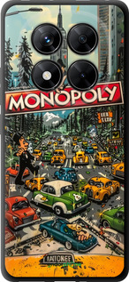 TPU чехол Городской драйв Monopoly для Xiaomi Redmi Note 14 Pro 5G - 6088b-3928 изображение 