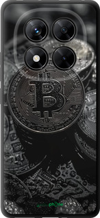TPU чехол Black Bitcoin для Xiaomi Poco X7 - 6090b-4011 изображение 