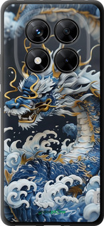 TPU чехол Водяной дракон для Xiaomi Redmi Note 14 Pro 5G - 6113b-3928 изображение 