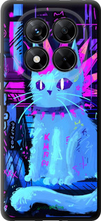 TPU чехол Кот панк для Xiaomi Redmi Note 14 Pro 5G - 6311b-3928 изображение 