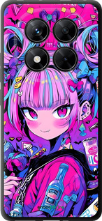 TPU чехол Аниме милаха для Xiaomi Redmi Note 14 Pro 5G - 6314b-3928 изображение 