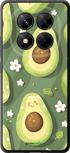 TPU чехол Авокадо для Xiaomi Redmi Note 14 Pro 5G - 6380b-3928 изображение 