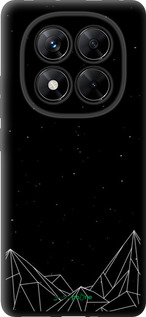 TPU чехол Черно белые абстрактные горы для Xiaomi Poco X7 - 6437b-4011 изображение 