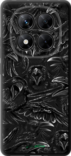 TPU чехол Воронья ярость для Xiaomi Redmi Note 14 Pro 5G - 6474b-3928 изображение 
