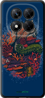 TPU чехол Сердце моря для Xiaomi Redmi Note 14 Pro 5G - 6506b-3928 изображение 