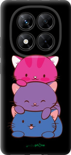 TPU чехол Милые кошки для Xiaomi Redmi Note 14 Pro 5G - 6518b-3928 изображение 