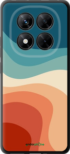 TPU чехол В стиле ретро с волнами для Xiaomi Redmi Note 14 Pro 5G - 6531b-3928 изображение 
