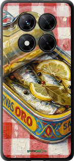 TPU чехол Vintage Sardine Tin Phone для Xiaomi Redmi Note 14 Pro 5G - 6772b-3928 изображение 