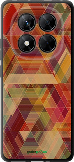 TPU чехол Геометричний візерунок для Xiaomi Redmi Note 14 Pro 5G - 904b-3928 изображение 