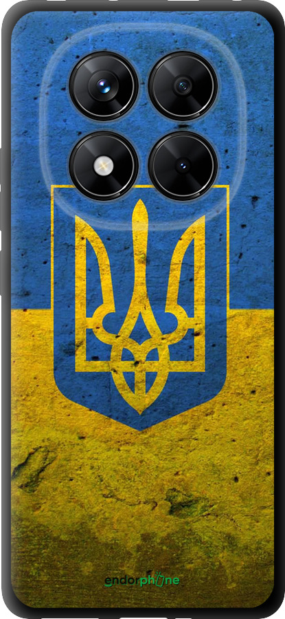 TPU чехол Флаг и герб Украины 2 для Xiaomi Poco X7 - 378b-4011 изображение 