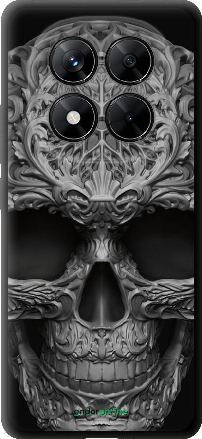 TPU чехол skull-ornament для Xiaomi Poco X7 - 4101b-4011 изображение 