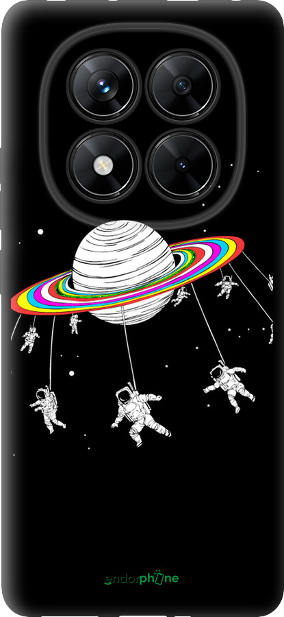 TPU чехол Лунная карусель для Xiaomi Poco X7 - 4136b-4011 изображение 