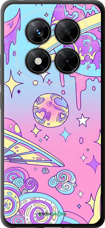 TPU чехол Розовая галактика для Xiaomi Redmi Note 14 Pro 5G - 4146b-3928 изображение 