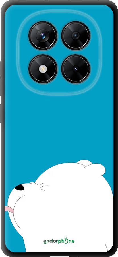 TPU чехол Мишка 1 для Xiaomi Redmi Note 14 Pro 5G - 4358b-3928 изображение 