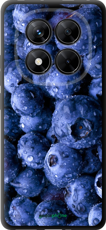 TPU чехол Голубика для Xiaomi Redmi Note 14 Pro 5G - 4459b-3928 изображение 