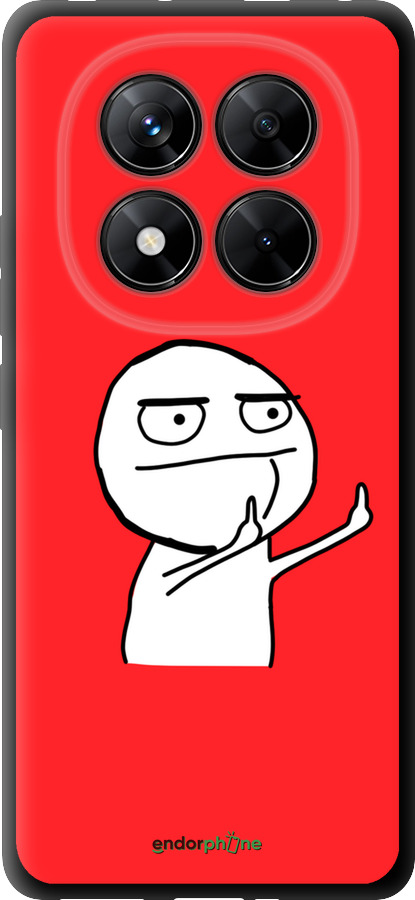 TPU чехол Мем для Xiaomi Redmi Note 14 Pro 5G - 4578b-3928 изображение 