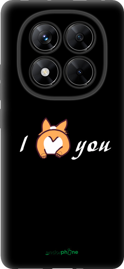 TPU чехол Люблю для Xiaomi Poco X7 - 4586b-4011 изображение 