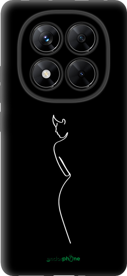 TPU чехол Силуэт1 для Xiaomi Redmi Note 14 Pro 5G - 4590b-3928 изображение 
