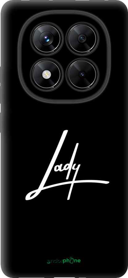 TPU чехол Lady 2 для Xiaomi Redmi Note 14 Pro 5G - 4867b-3928 изображение 