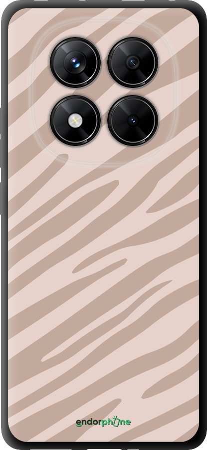 TPU чехол Зебра беж для Xiaomi Redmi Note 14 Pro 5G - 4875b-3928 изображение 