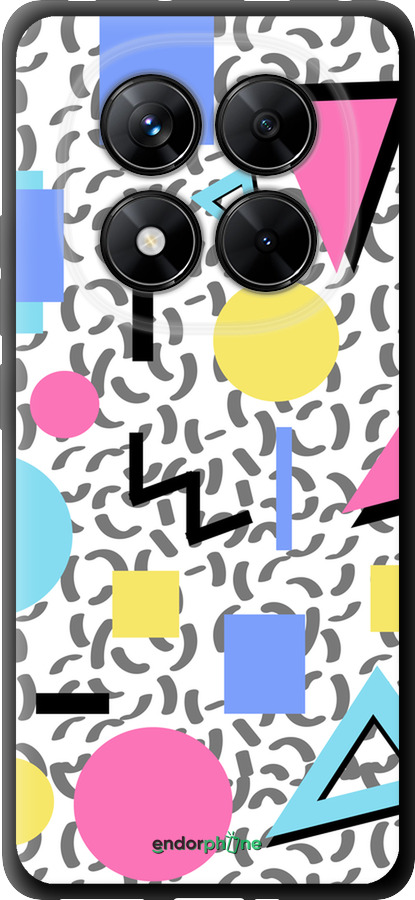 TPU чехол Color shapes для Xiaomi Redmi Note 14 Pro 5G - 4893b-3928 изображение 