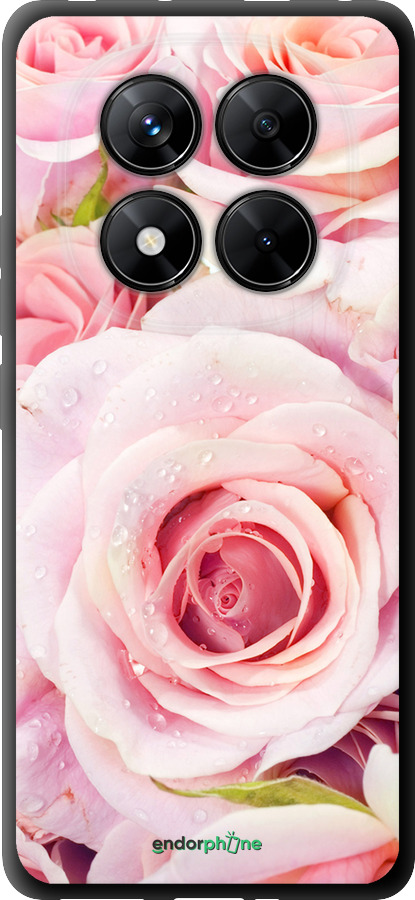TPU чехол Розы для Xiaomi Redmi Note 14 Pro 5G - 525b-3928 изображение 