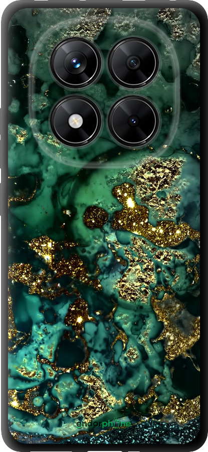 TPU чехол Мармур золото багатство для Xiaomi Redmi Note 14 Pro 5G - 5419b-3928 изображение 