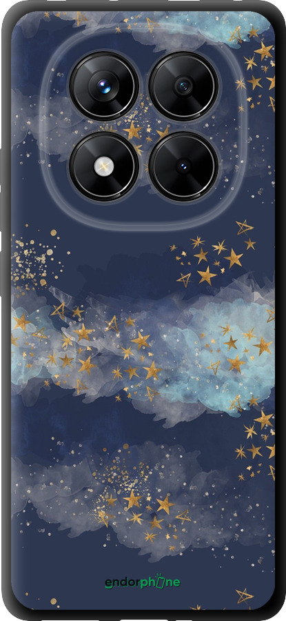 TPU чехол Ніч золоті зірки для Xiaomi Redmi Note 14 Pro 5G - 5421b-3928 изображение 