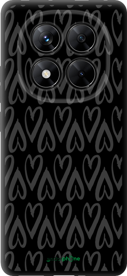 TPU чехол Сердца v2 для Xiaomi Redmi Note 14 Pro 5G - 5497b-3928 изображение 