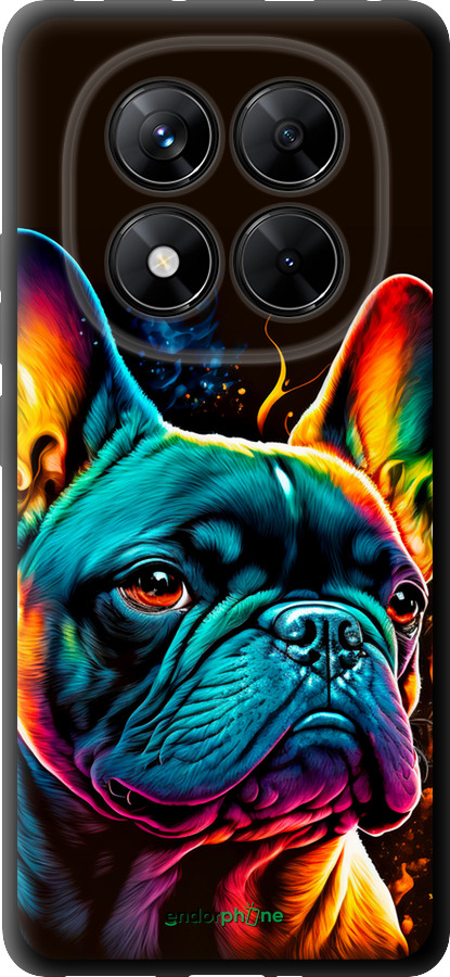 TPU чехол Яскравий бульдог для Xiaomi Redmi Note 14 Pro 5G - 5547b-3928 изображение 