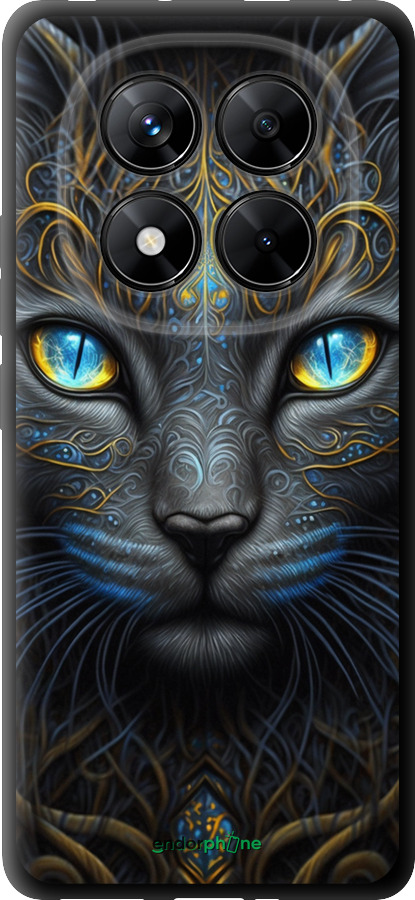 TPU чехол Кошка для Xiaomi Redmi Note 14 Pro 5G - 5548b-3928 изображение 