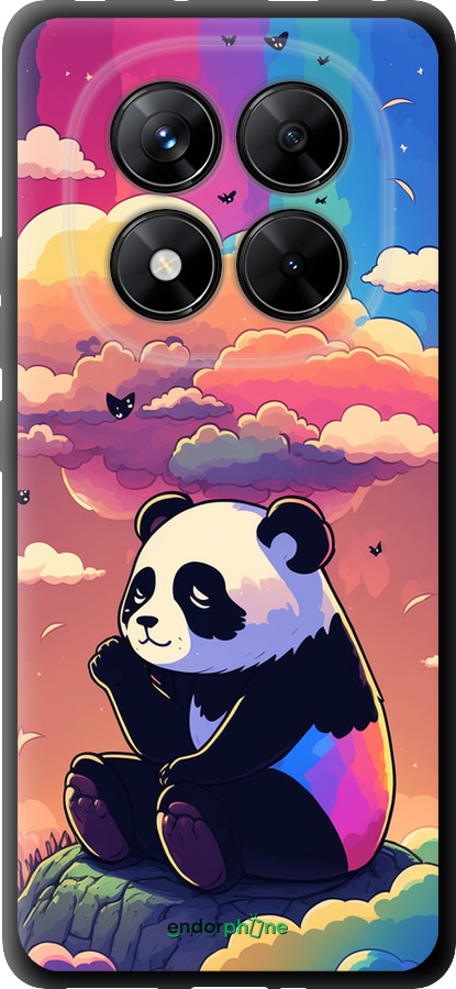 TPU чехол Панда в облаках для Xiaomi Redmi Note 14 Pro 5G - 5585b-3928 изображение 