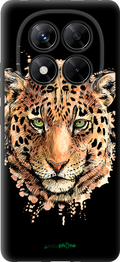 TPU чехол Леопард v2 для Xiaomi Redmi Note 14 Pro 5G - 5606b-3928 изображение 