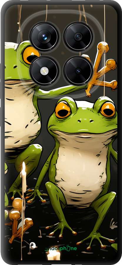 TPU чехол Жабки 2 для Xiaomi Redmi Note 14 Pro 5G - 5657b-3928 изображение 