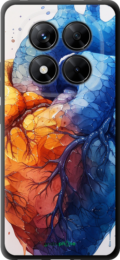 TPU чехол Арт-сердце для Xiaomi Redmi Note 14 Pro 5G - 6034b-3928 изображение 