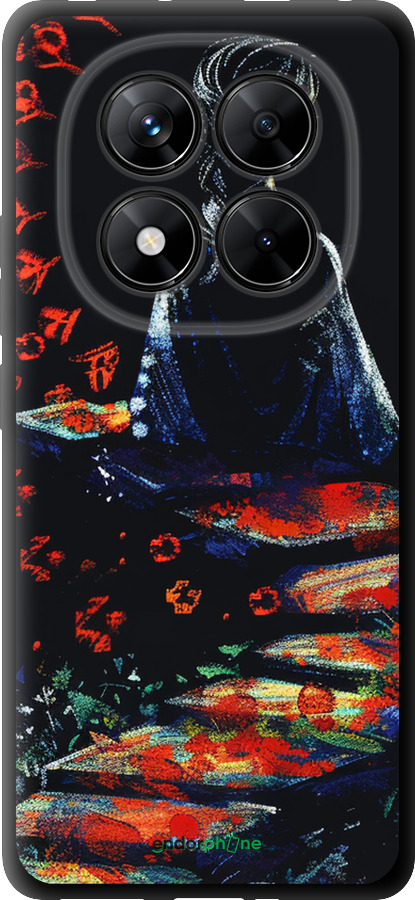 TPU чехол Мрійлива дівчина для Xiaomi Redmi Note 14 Pro 5G - 6042b-3928 изображение 