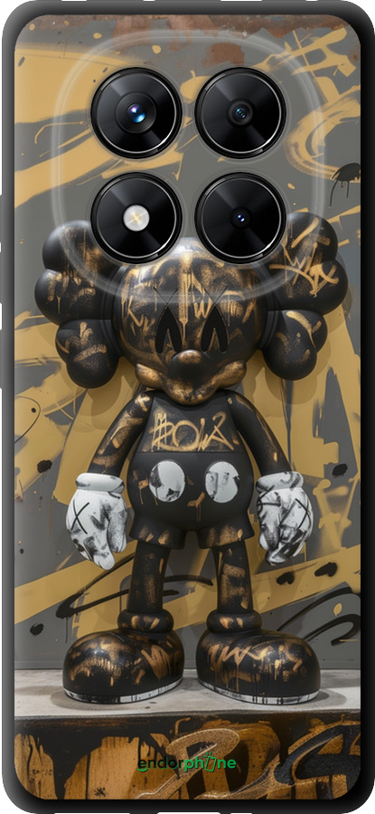 TPU чехол Bronze kaws для Xiaomi Redmi Note 14 Pro 5G - 6097b-3928 изображение 