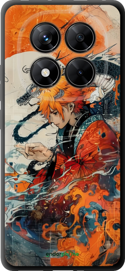 TPU чехол Зеницу Агацума для Xiaomi Redmi Note 14 Pro 5G - 6114b-3928 изображение 