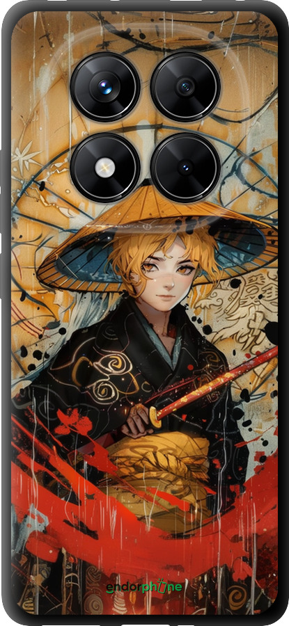 TPU чехол Самурайська відвага для Xiaomi Redmi Note 14 Pro 5G - 6115b-3928 изображение 