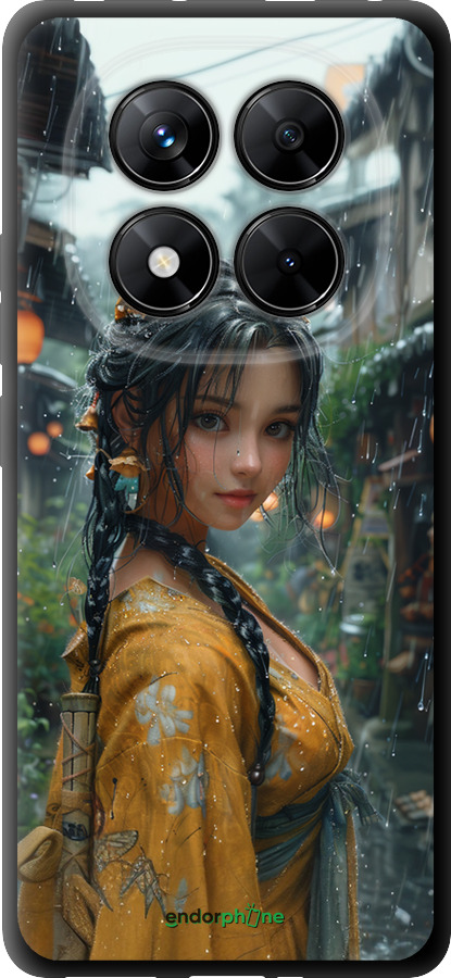 TPU чехол Anime-girl для Xiaomi Poco X7 - 6133b-4011 изображение 