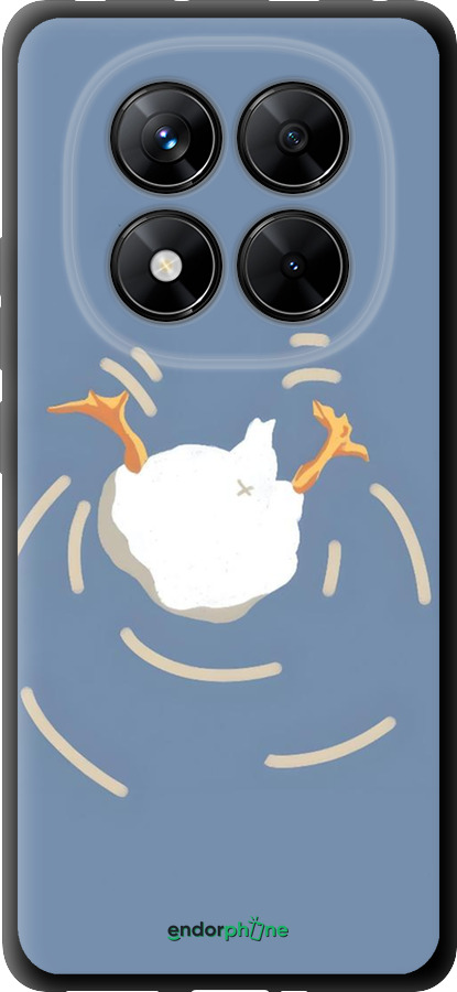TPU чехол Гусь ныряет для Xiaomi Redmi Note 14 Pro 5G - 6275b-3928 изображение 