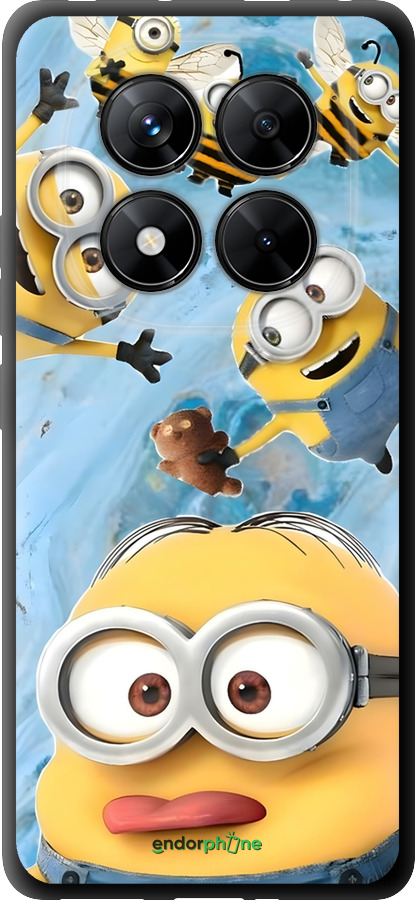 TPU чехол Миньоны для Xiaomi Redmi Note 14 Pro 5G - 6386b-3928 изображение 