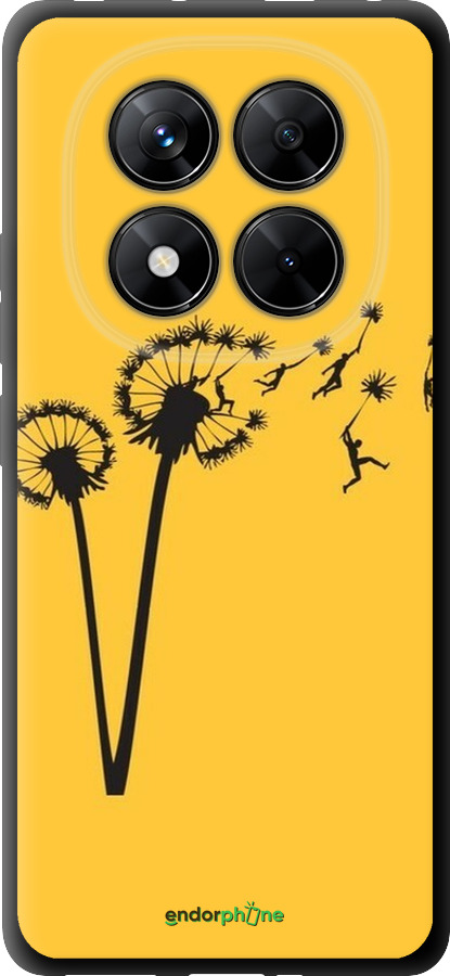 TPU чехол Минимализм одуванчики для Xiaomi Redmi Note 14 Pro 5G - 6449b-3928 изображение 