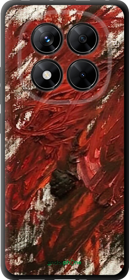 TPU чехол Абстрактная композиция в красных тонах для Xiaomi Redmi Note 14 Pro 5G - 6541b-3928 изображение 