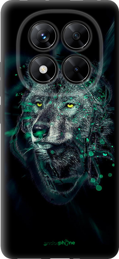 TPU чехол Wolf для Xiaomi Redmi Note 14 Pro 5G - 6610b-3928 изображение 