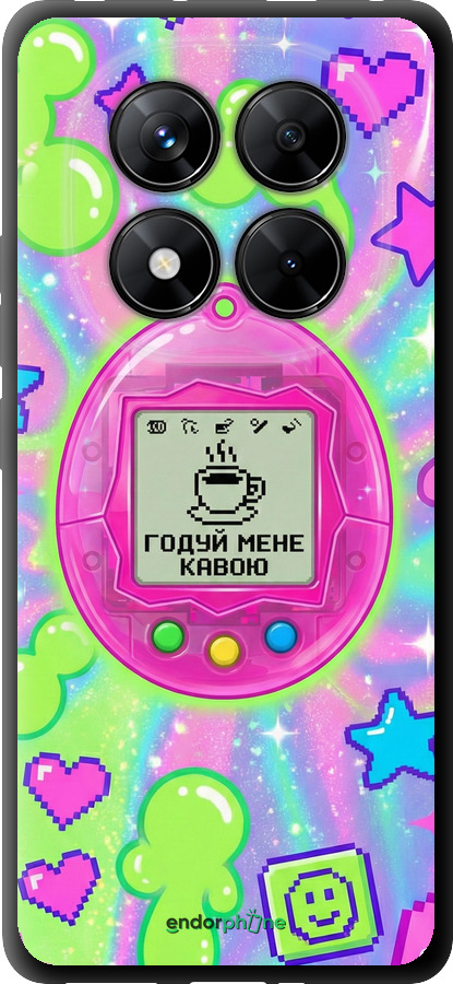 TPU чехол Y2K Aesthetic Retro Pet: Годуй мене кавою для Xiaomi Redmi Note 14 Pro 5G - 6784b-3928 изображение 