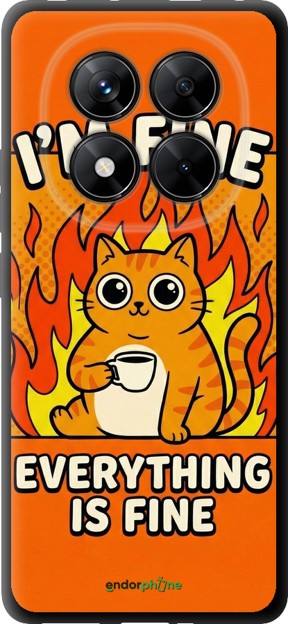 TPU чехол Funny Cat для Xiaomi Poco X7 - 6786b-4011 изображение 