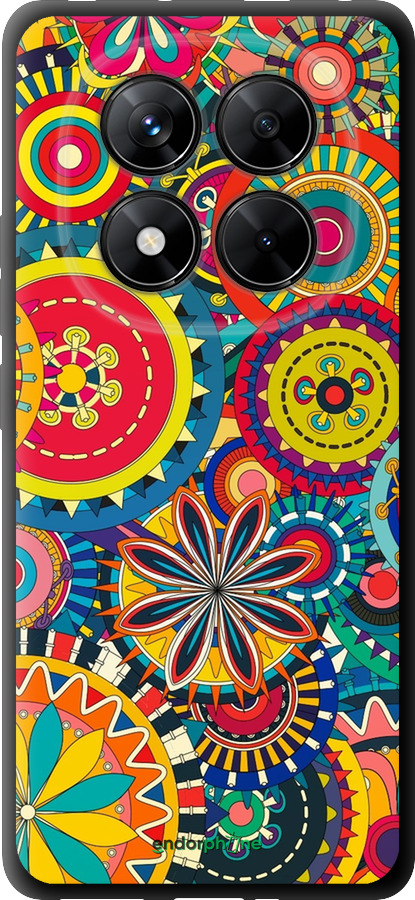 TPU чехол Узор 5 для Xiaomi Redmi Note 14 Pro 5G - 902b-3928 изображение 