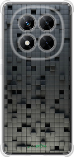 Силикон с усиленными углами чехол Кубики для Xiaomi Redmi Note 14 Pro 5G - 1061sp-3928 изображение 