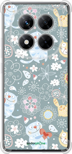 Силикон с усиленными углами чехол Котята v3 для Xiaomi Redmi Note 14 Pro 5G - 1223sp-3928 изображение 